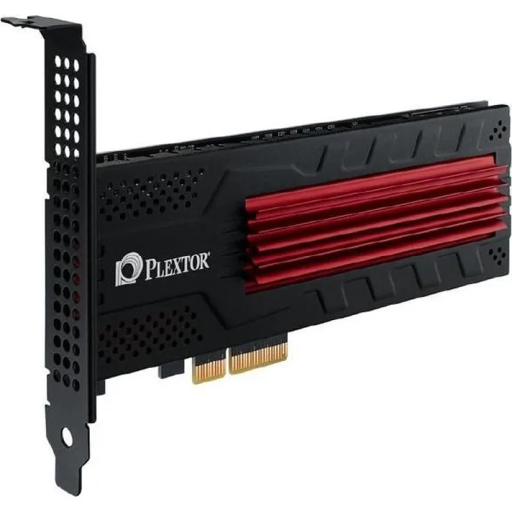 Plextor PX-256M6E-BK interne SSD 256GB (PCI Express 2.0, 512MB DDR3 DRAM Cache) schwarz-rot