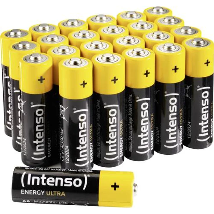 Intenso Energy Ultra AA Mignon LR6 Alkaline Batterien 24er Box – Bild 1