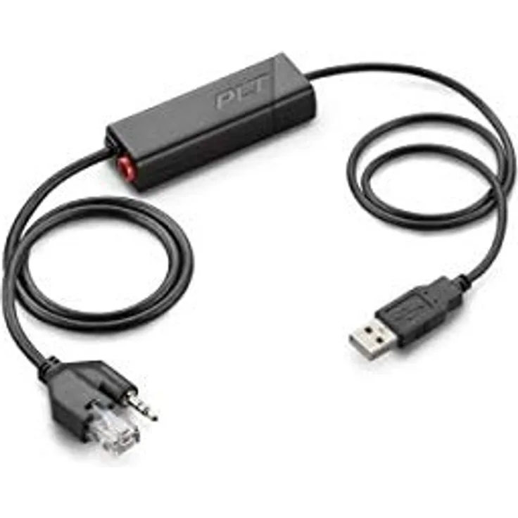 Plantronics APU-76 EHS Modul für Mitel-Cisco-Softphones-PC Nutzung