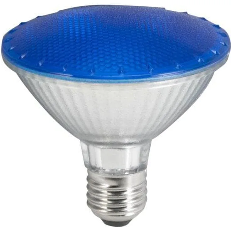 Omnilux PAR-20 230V SMD 6W E-27 LED blau PAR-30 LED Lampe