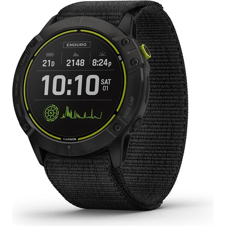 Garmin Enduro Smartwatch GPS, Unisex, 51mm, Polymergehäuse, Carbone Black – Bild 1