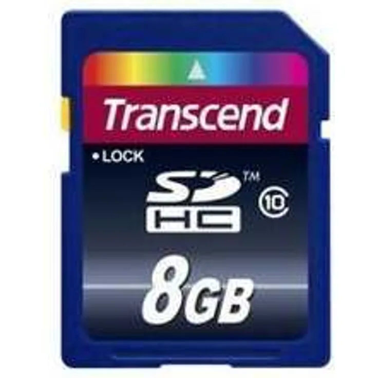 Transcend TS8GSDHC10 Class 10 Sdhc 8 GB