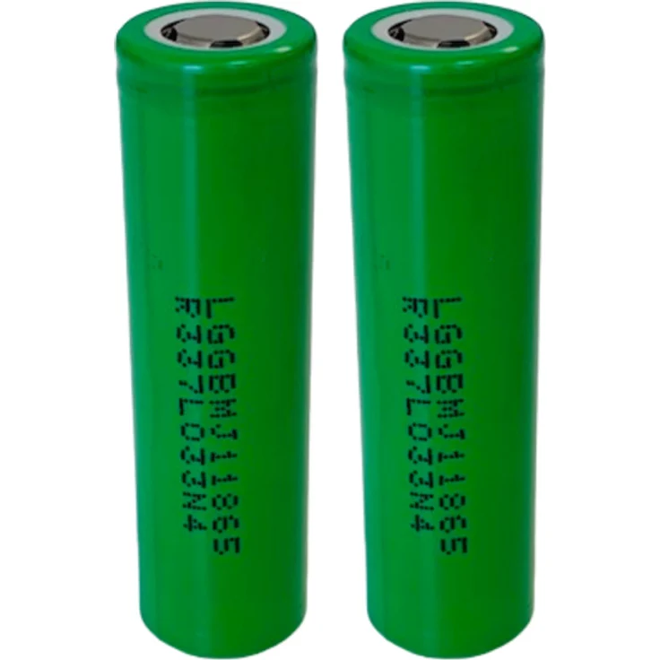 2x LG INR18650-MJ1 3,7V 3500mAh 10A unprotected flat Top – Bild 1