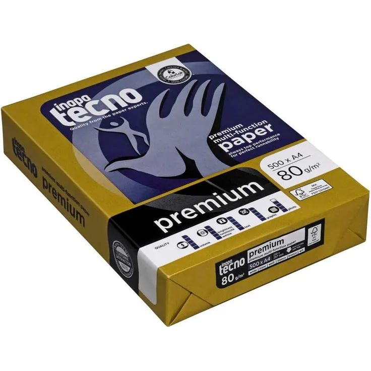 tecno Kopierpapier premium DIN A4 80 g-qm 500 Blatt