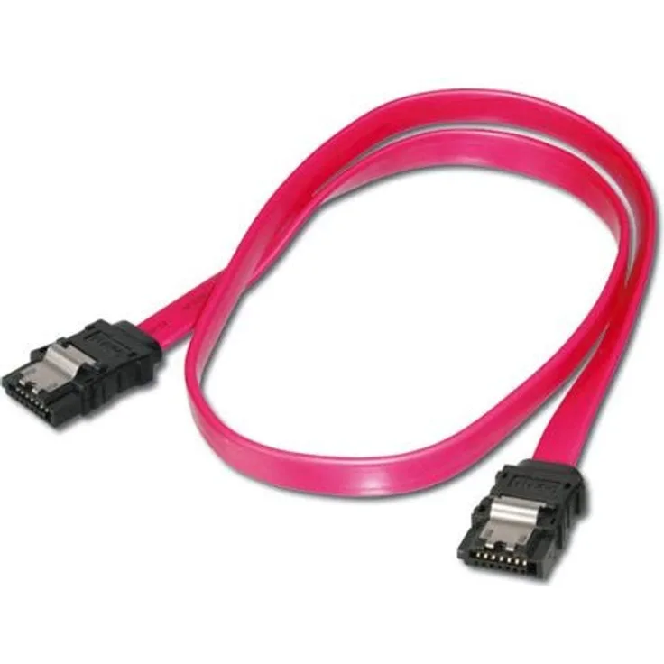 PremiumCord 1, 0m Datenkabel SATA 1, 5- 3, 0 Gbit- S, Metallriegel