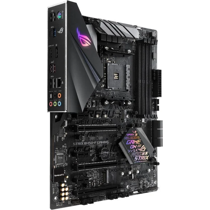 ASUS ROG STRIX B450-F GAMING - ATX, AMD B450, Sockel AM4, Dual-channel DDR4 (90MB0YS0-M0EAY0) – Bild 2
