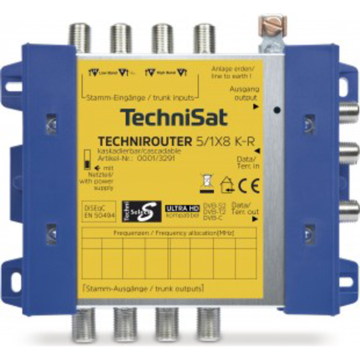 TechniSat TECHNIROUTER 5/1x8 K-R (Kaskade)