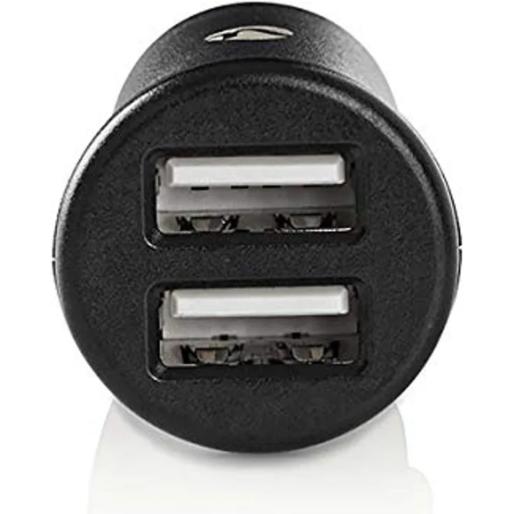 NEDIS Kfz-Ladegerät | 4,8 A | 2 Ausgänge | USB-A | Schwarz