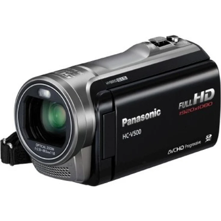 Panasonic HC-V500 High Definition Camcorder schwarz