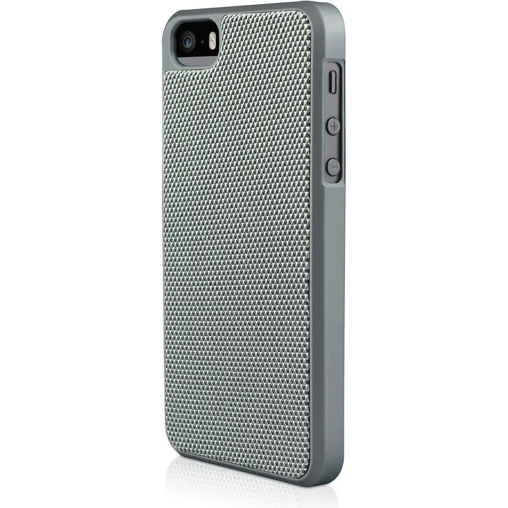Macally 18196 Weave Schutzhülle für Apple iPhone 5/5S grau