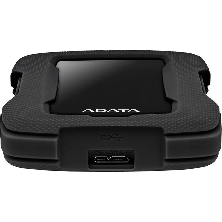 ADATA HD330 - Festplatte - 2 TB - extern (tragbar) - USB 3.1 - 256-Bit-AES - Schwarz (AHD330-2TU31-CBK) – Bild 3