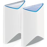 Netgear Orbi Pro SRK60 Mesh WLAN System (2er Set Tri-Band mit Mesh-Router + Satellit Mesh Repeater, 3 GBit-s Geschwindigkeit bis zu 350 m² Abdeckung, AC3000)