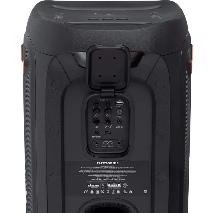 JBL PartyBox 310 Bluetooth-Lautsprecher, spritzwassergeschützt, schwarz – Bild 5