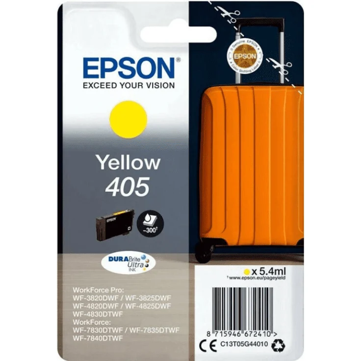 Epson 405 - 5,4 ml - Gelb - Original - Tintenpatrone (C13T05G44010) – Bild 1