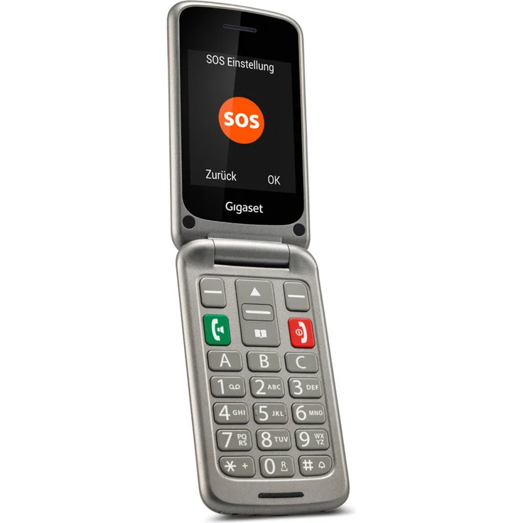 Gigaset GL590 Seniorenhandy Titan/Silber – Bild 5