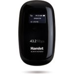 Hamlet HHTSPT3GM42 - WLAN-Router (Einzelband (2,4GHz), Wi-Fi 4 (802.11n), 43,2 Mbit-s, 802.11b,802.11g,Wi-Fi 4 (802.11n), Edge,GPRS,GSM, HSPA,HSPA+,UMTS)