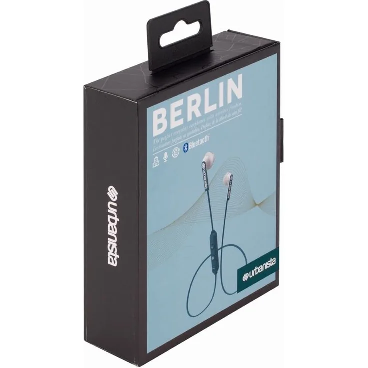 Urbanista Berlin In-Ear Kopfhörer, mit Bluetooth, Mikrofon, blau – Bild 4