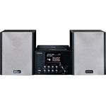 Lenco MC-250 Kompaktanlage mit WLAN Internetradio DAB+, FM Radio, CD-MP3 Player, App Steuerung via Undok Schwarz