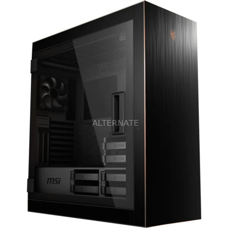 MSI MPG SEKIRA 500G Tower-Gehäuse, schwarz, Tempered Glass