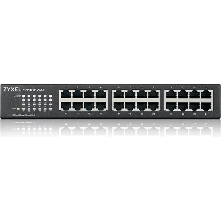 ZyXEL Switch 24x GE GS1100-24E V3 – Bild 1