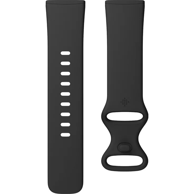 Fitbit Versa 3/ Sense, Infinity Band Ersatzarmband, Black, Small