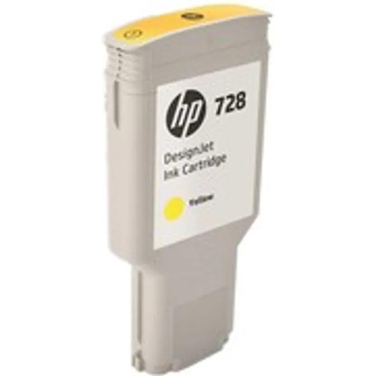 HP F9K15A Tintenpatrone, 728 Original, gelb