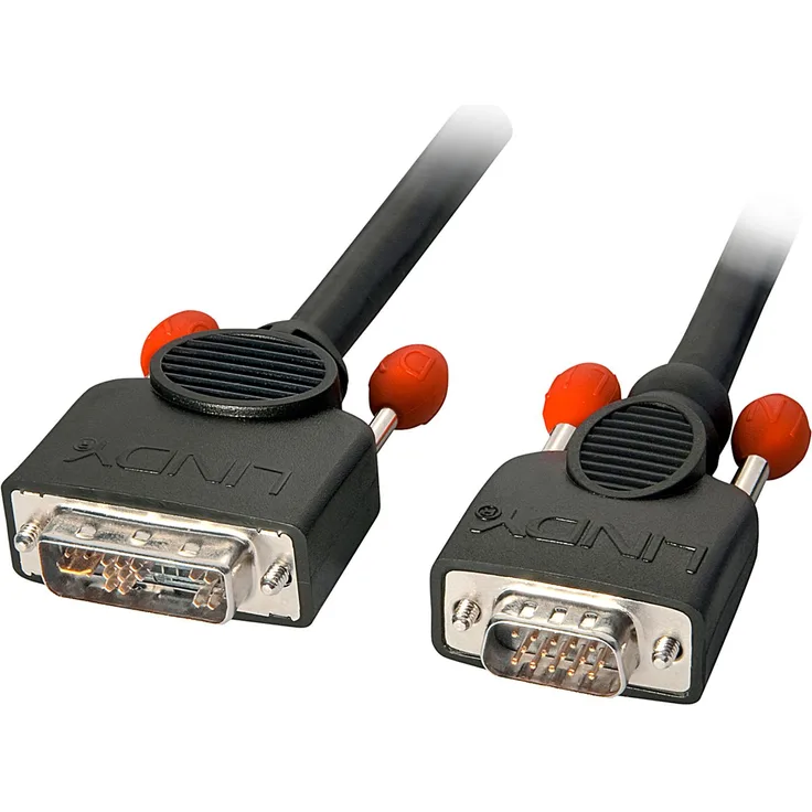 LINDY 41196 - DVI-I auf VGA-Adapterkabel, 2m