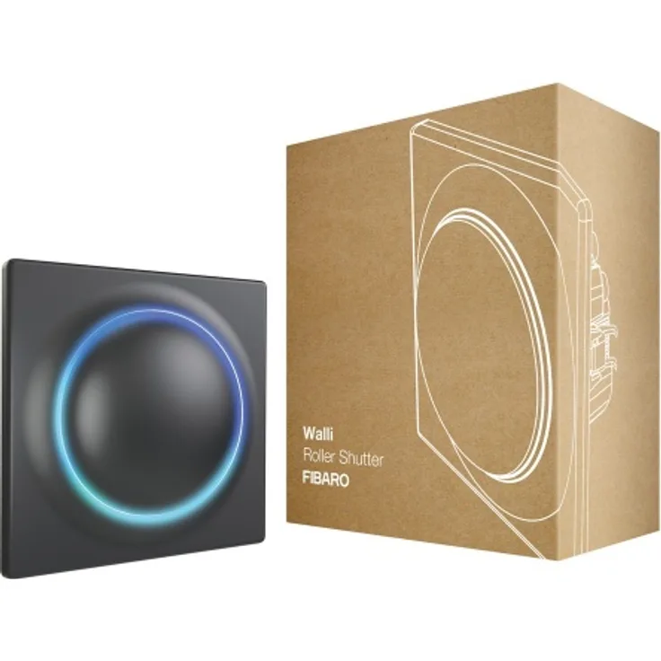 FIBARO Walli Roller Shutter FGWREU-111-8 anthracit