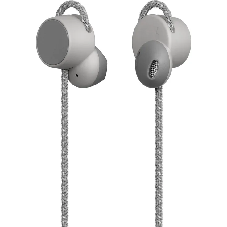 Urbanears Jakan Bluetooth Ash Grey In-Ear Bluetooth Kopfhörer (1-Tasten-Fernbedienung, Mikrofon, Magnetische Ohrhörer) (04092176)