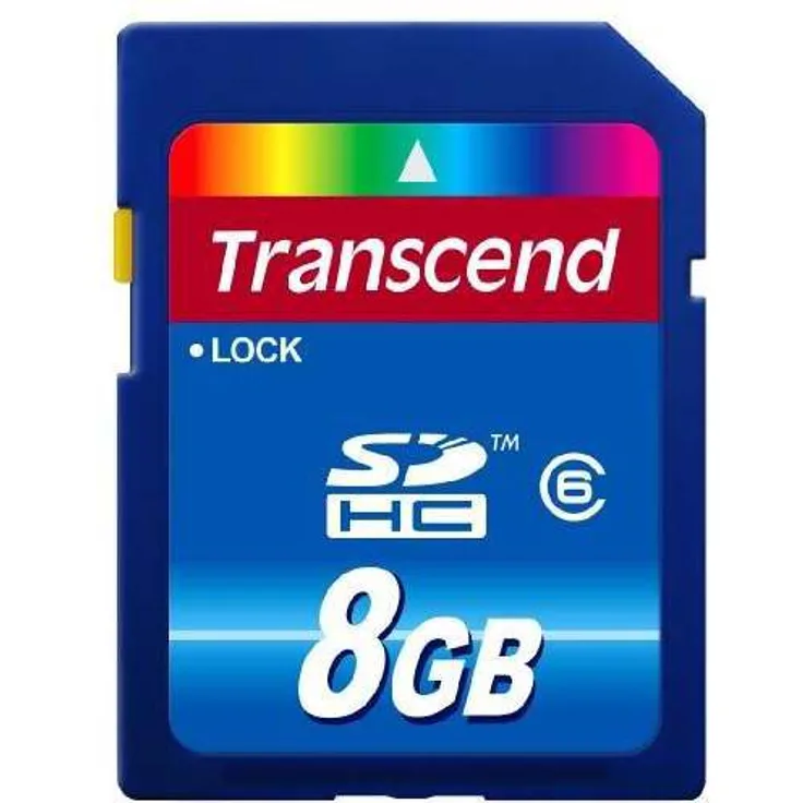 Transcend SDHC Card 8192MB (TS8GSDHC6)