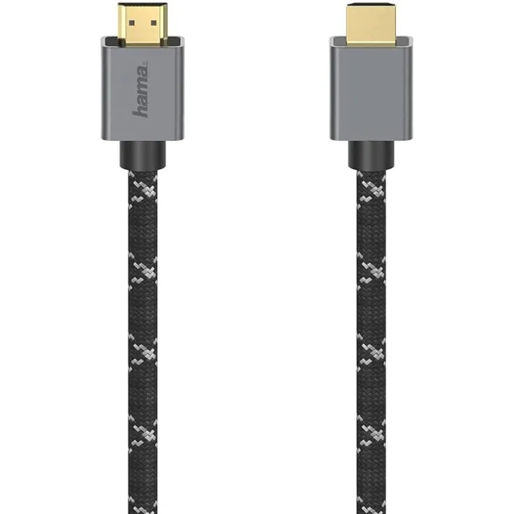 Hama Ultra High Speed HDMI(TM)-Kabel, Ultra-HD 8K, Alu, 2,00 m