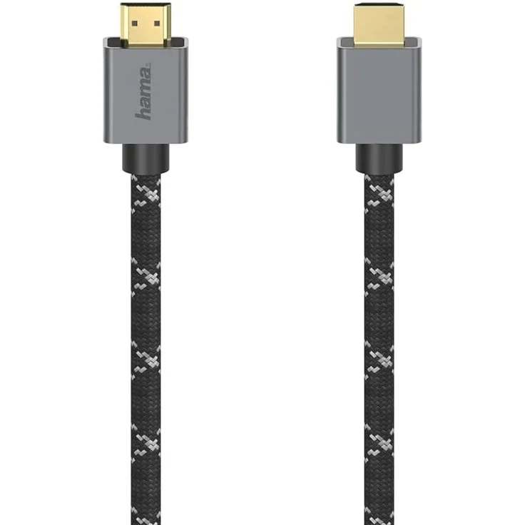 Hama Ultra High Speed HDMI(TM)-Kabel, Ultra-HD 8K, Alu, 2,00 m