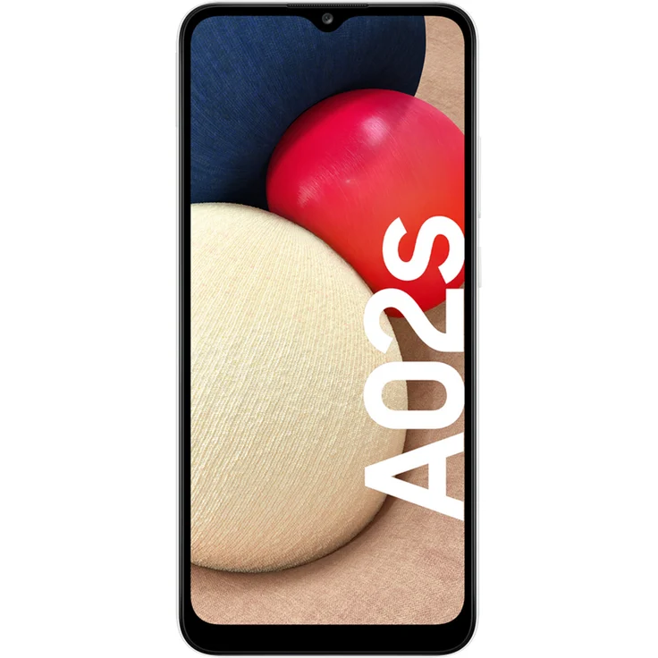 Samsung Galaxy A02s Smartphone 16,51cm (6,5 Zoll) IPS-Display, 32GB interner Speicher, 3GB RAM, Dual-SIM, Android, Weiß – Bild 2
