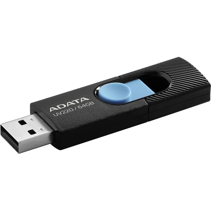 ADATA USB UV220 64GB Black-Blue