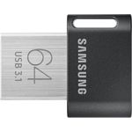 Samsung FIT Plus USB-Stick Schwarz/Silber 64 GB