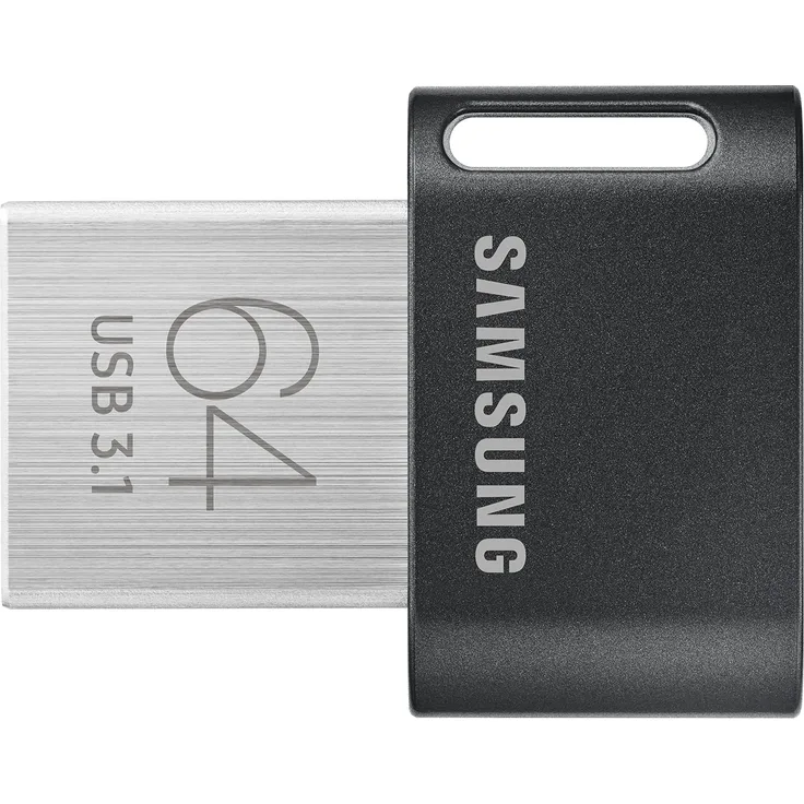 Samsung FIT Plus USB-Stick Schwarz/Silber 64 GB