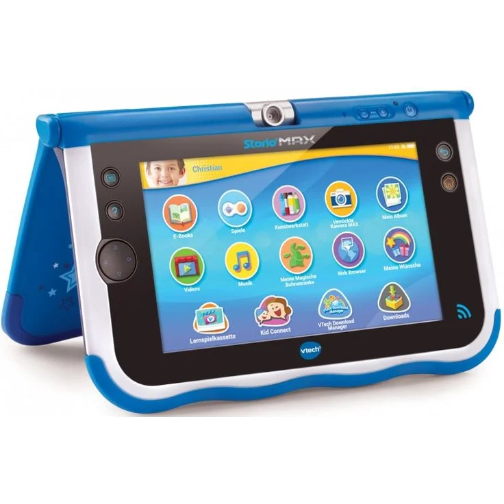 Vtech Storio Max 7 SD-Auflösung 7 Zoll, WLAN-Tablet, Dual-Core, 1 GB RAM, 8 GB Speicher, Android, Blau (80-166804) – Bild 2