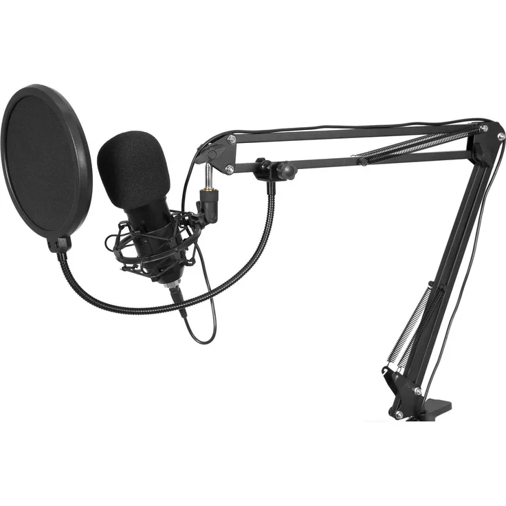 OMNITRONIC BMS-1C USB Kondensator-Broadcastmikrofonset