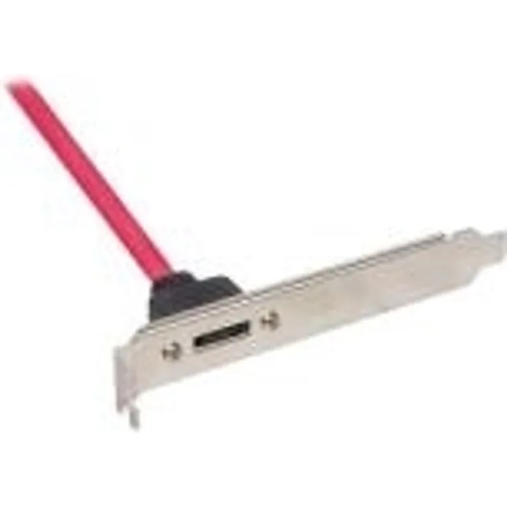 Good Connections - S-ATA Adapter Slotblech - intern nach extern - inkl. 50cm Anschlusskabel (AD-SATA4)