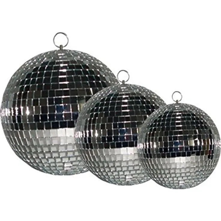 Ibiza MB020 Discokugel, Schwarz