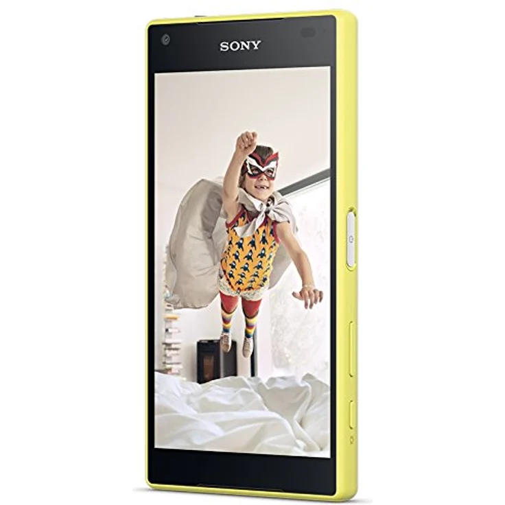 Sony Xperia Z5 Compact Smartphone 11,68cm (4,6 Zoll) IPS-Display, 32GB interner Speicher, 2GB RAM, Android, Gelb – Bild 2