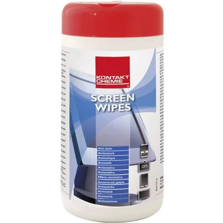Kontakt Chemie Bildschirmreinigungstücher SCREEN WIPES 31980-AA 100St.