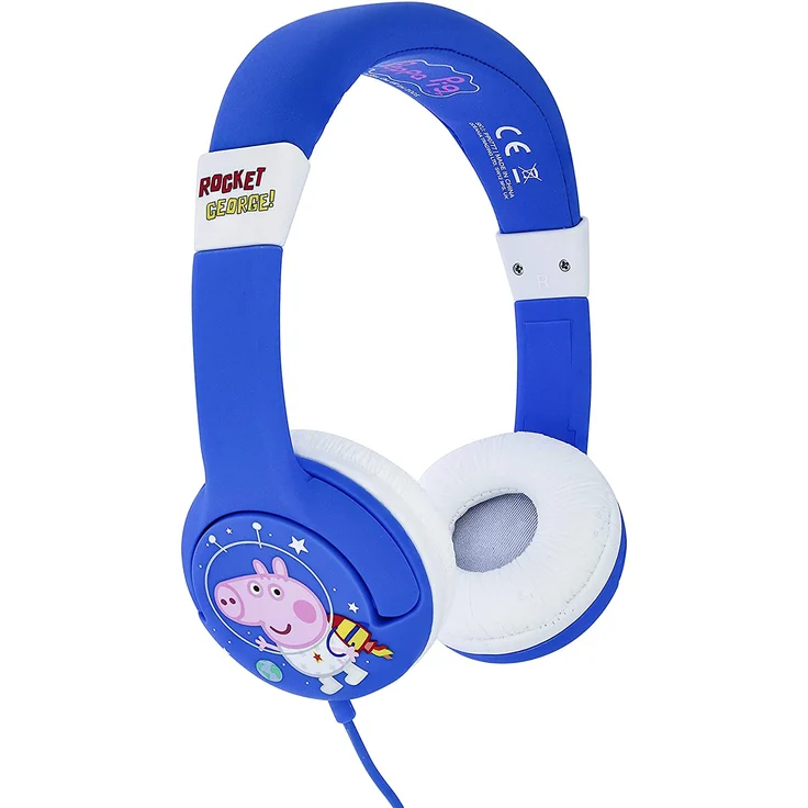 OTL Peppa Pig George Rocket On-Ear-Kopfhörer, geeignet für Kinder, blau – Bild 2