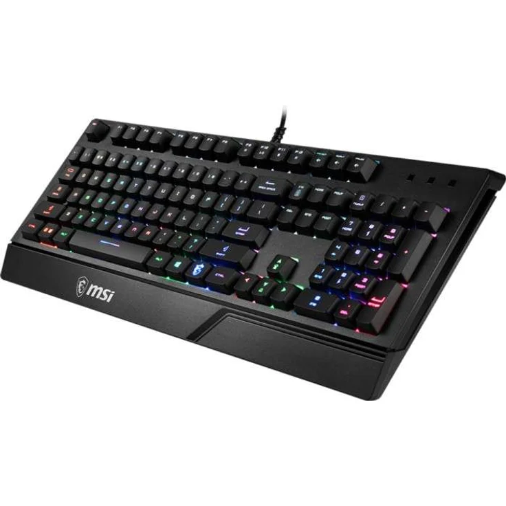 MSI Vigor GK20 - Tastatur - hintergrundbeleuchtet - USB - Deutsch QWERTZ (S11-04DE231-CLA) – Bild 1