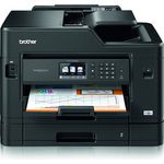 Brother MFC-J5730DW (4-in-1) Multifunktionsdrucker - (Tintenstrahl) Farbe, Druckgeschwindigkeit: 22 s/w, 20 Farbe, Auflösung: 4800 x 1200, LAN, (MFCJ5730DWG1)