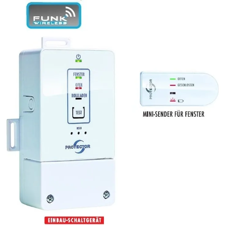 PROTECTOR AS 8020 Funk Abluftsteuerung PRO EINBAU mit Funksender