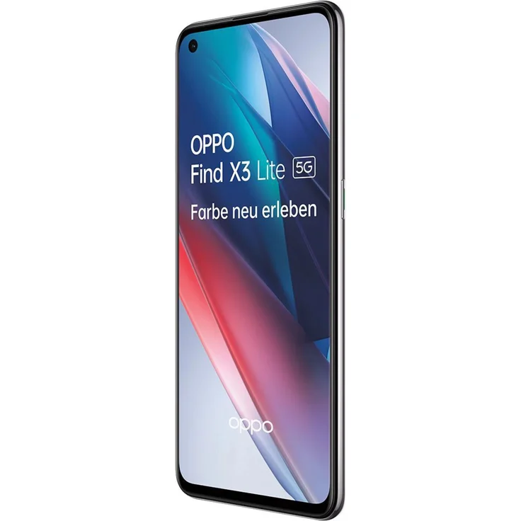 Oppo Find X3 Lite 5G Smartphone 16,26cm (6,4 Zoll) AMOLED-Display, 128GB interner Speicher, 8GB RAM, Dual-SIM, Android, Galactic Silver – Bild 4