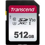 Transcend 512GB SDXC-SDHC 300S Speicherkarte TS512GSDC300S - bis zu 95 MBs lesen und 40 MBs schreiben