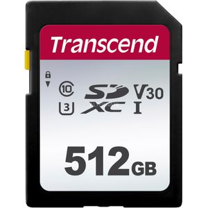 Bild für Transcend 512GB SDXC-SDHC 300S Speicherkarte TS512GSDC300S