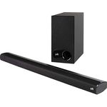 Polk Audio Signa S2 2.1 Soundbar mit Subwoofer, kabellos/kabelgebunden, geeignet für TV, schwarz (2019)